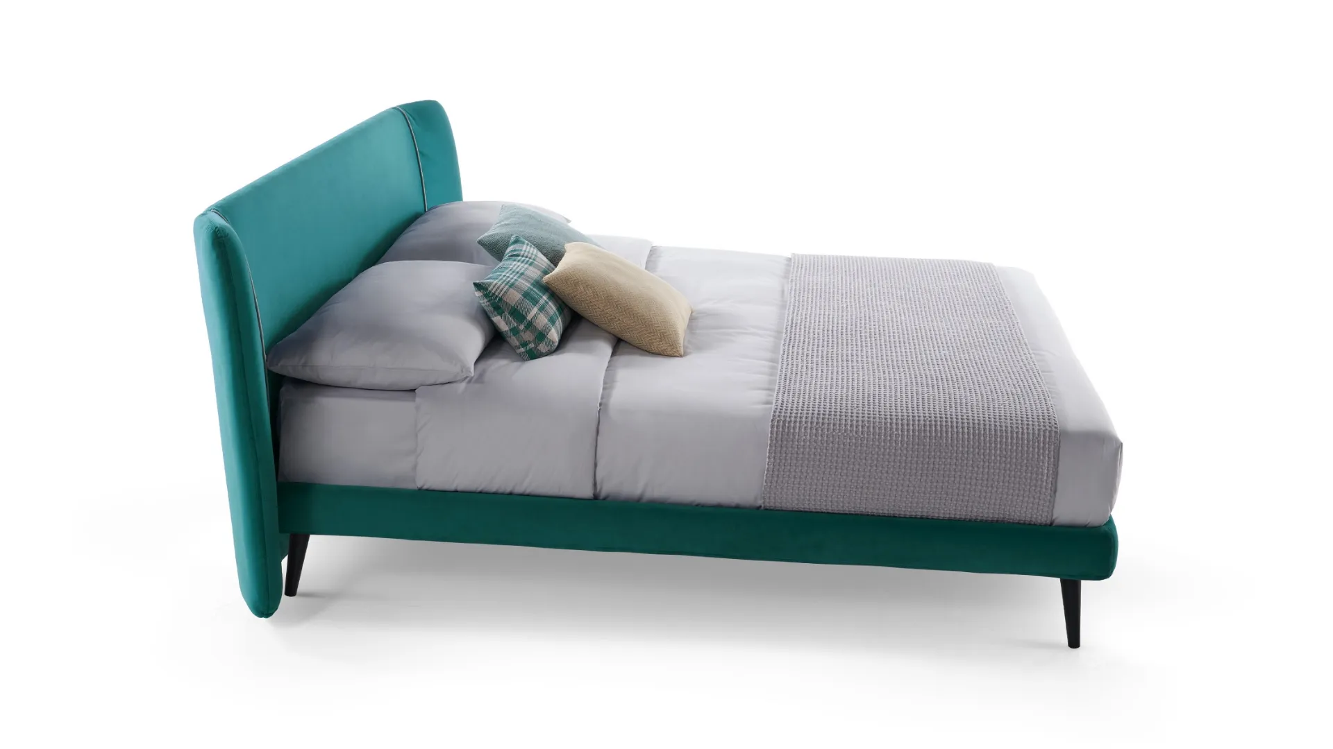 Letto con testiera Dafne Slim di Rosini Night